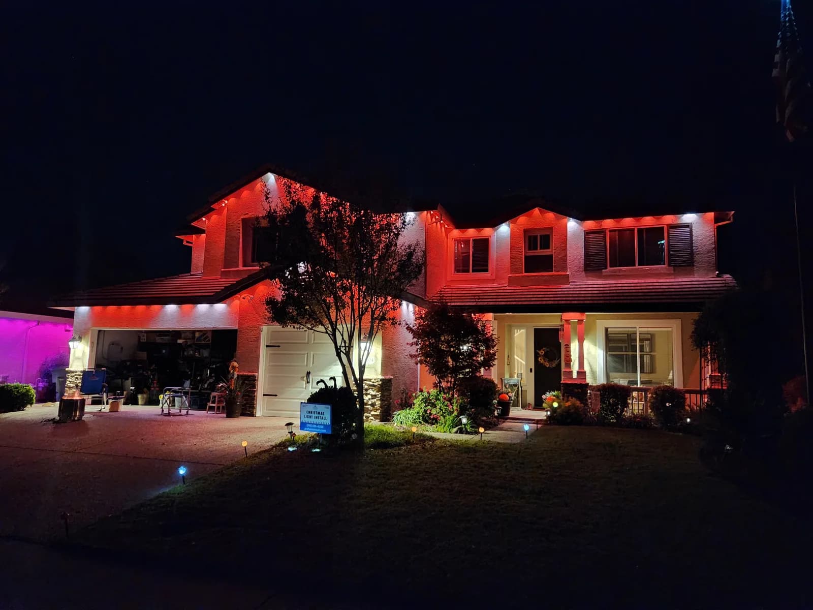 Permanent Christmas Lights work sample 3